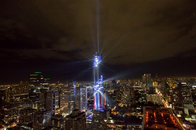 คลิปสุดตระการตา...กับตึกสูงที่สุดในประเทศไทย #ตึกมหานคร