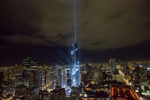 คลิปสุดตระการตา...กับตึกสูงที่สุดในประเทศไทย #ตึกมหานคร