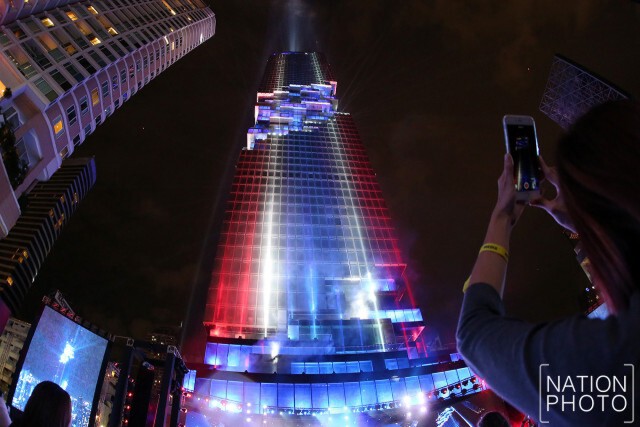 แสง สี อลังการ! ตึก "มหานคร" 
ตึกที่สูงที่สุดในประเทศไทย