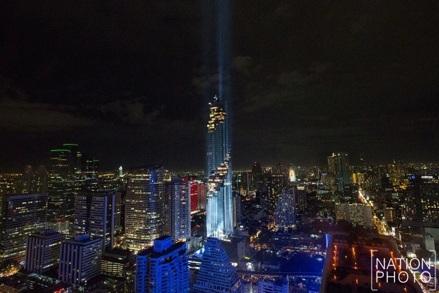 คลิปสุดตระการตา...กับตึกสูงที่สุดในประเทศไทย #ตึกมหานคร