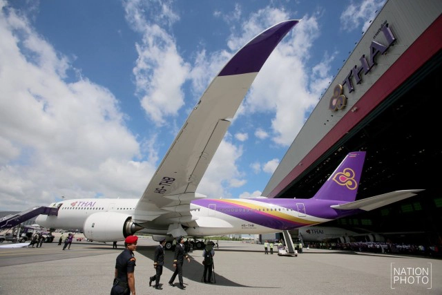 การบินไทยรับมอบ  Airbus A350 XWB ลำแรก
นามพระราชทาน "วิเชียรบุรี"