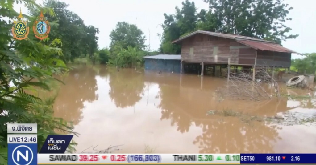น้ำป่าจากเขาชนแดน ไหลเข้าท่วมบ้านและพื้นที่เกษตร น้ำป่าจากเขาชนแดน ไหลเข้าท่วมบ้านและพื้นที่เกษตร
