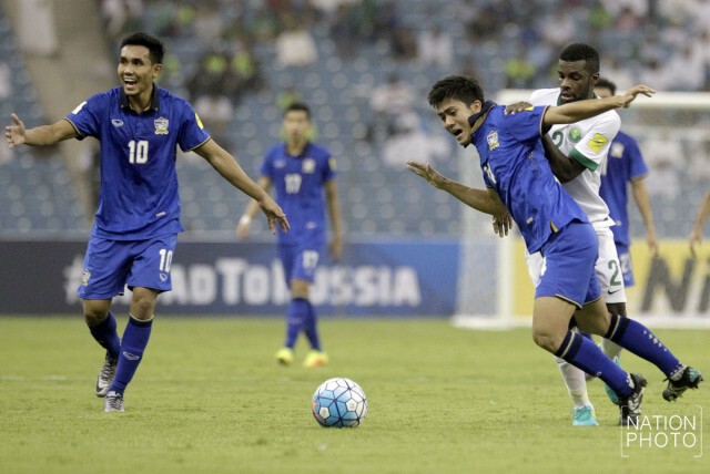 ภาพชุด...แพ้ในเกม ชนะใจคนไทย สู้ต่อไป "ทีมช้างศึก"