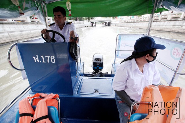กทม.เปิดทดลองเดินเรือ "คลองผดุงกรุงเกษม"