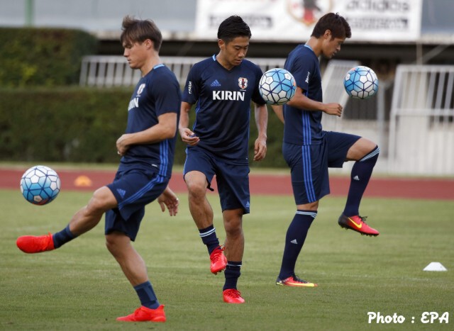 "ญี่ปุ่น" ซ้อมแท็กติก เตรียมบู๊ไทยเต็มสูบ เกมคัดบอลโลก