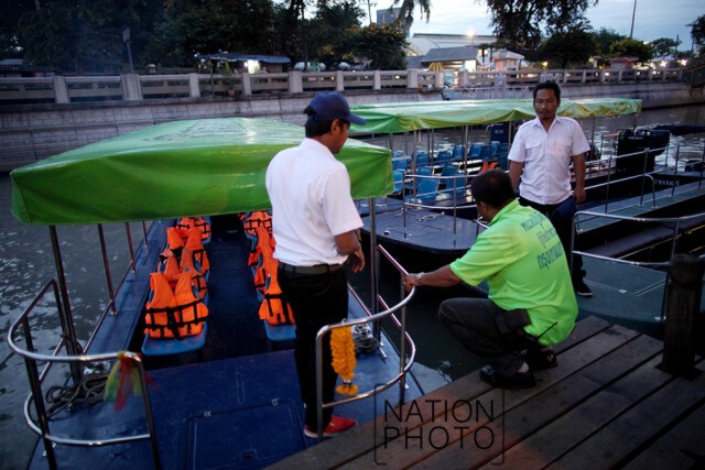 กทม.เปิดทดลองเดินเรือ "คลองผดุงกรุงเกษม"