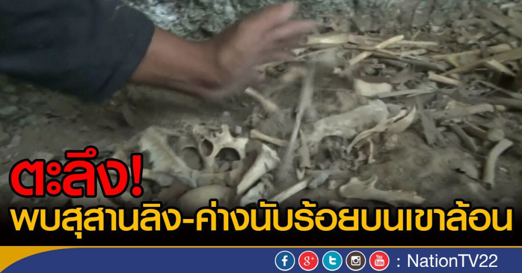 แตกตื่นพบสุสานลิง-ค่าง นับร้อยบนเขาล้อน