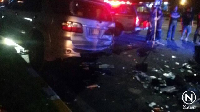 หนุ่ม 22 ซิ่งยาริส "แหกด่านตรวจ" พุ่งชนดาบตำรวจดับ