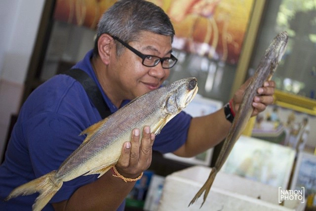 ของดีตากใบ..... "ปลากุเลาเค็ม"