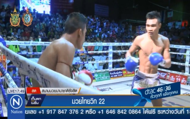 "ฤทธิเดช" ชนะคะแนน "จอมโหด" ศึกมวยไทยวิก 22