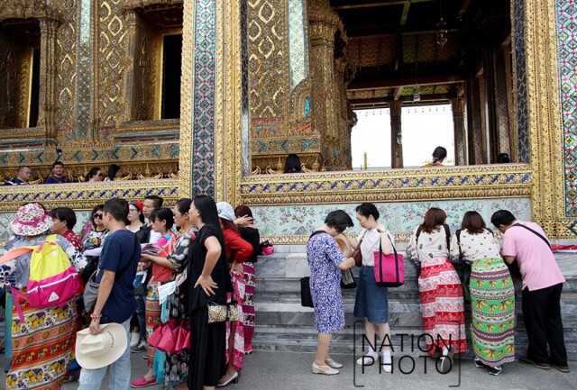 ทัวร์จีนยังแน่นวัดพระแก้ว