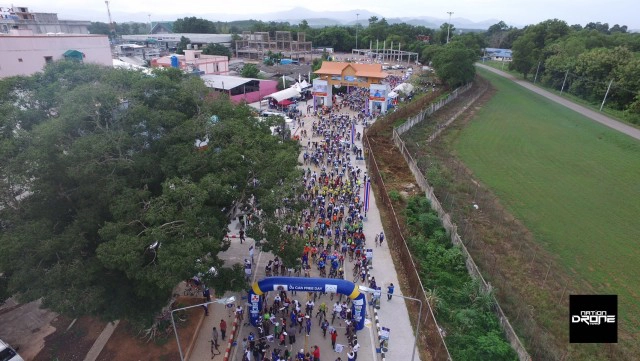 ภาพมุมสูง : เนชั่น ไบค์ ปั่น @สะเดา จ.สงขลา