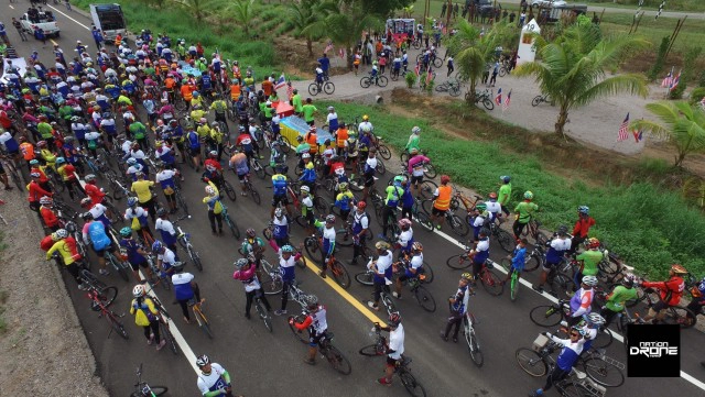 ภาพมุมสูง : เนชั่น ไบค์ ปั่น @สะเดา จ.สงขลา