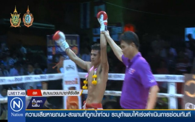 "ฤทธิเดช" ชนะคะแนน "จอมโหด" ศึกมวยไทยวิก 22