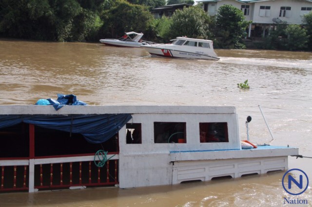 สั่งปิดการเดินเรือรัศมี 5 กม.  ค้นหาผู้สูญหายเรือล่มอยุธยา