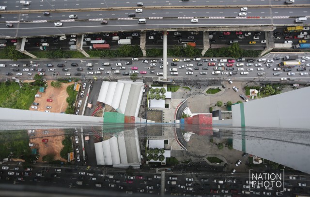 "ฝนตก-รถติด"
บางนา -ตราด ก.ม.4.5