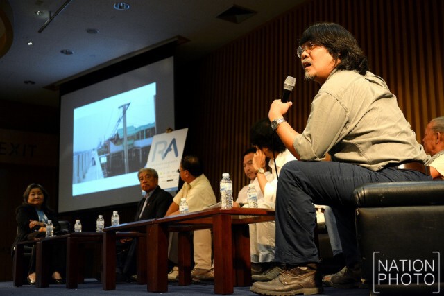 งาน"รวมพลคนไม่เอาทางเลียบแม่น้ำเจ้าพระยา 14 กม."