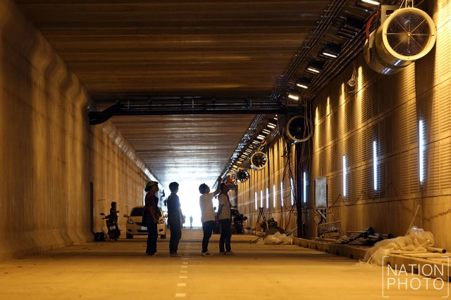 เร่งทำความสะอาด ภายในอุโมงค์มไหสวรรย์ ก่อนเปิดใช้ชั่วคราว 30 ก.ย. 59