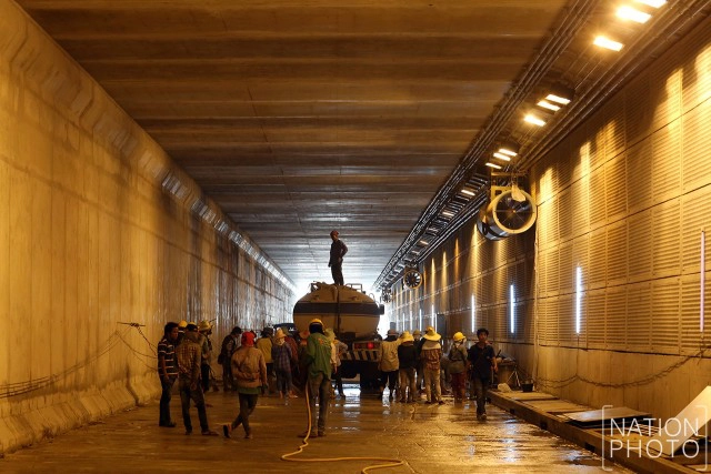 เร่งทำความสะอาด ภายในอุโมงค์มไหสวรรย์ ก่อนเปิดใช้ชั่วคราว 30 ก.ย. 59