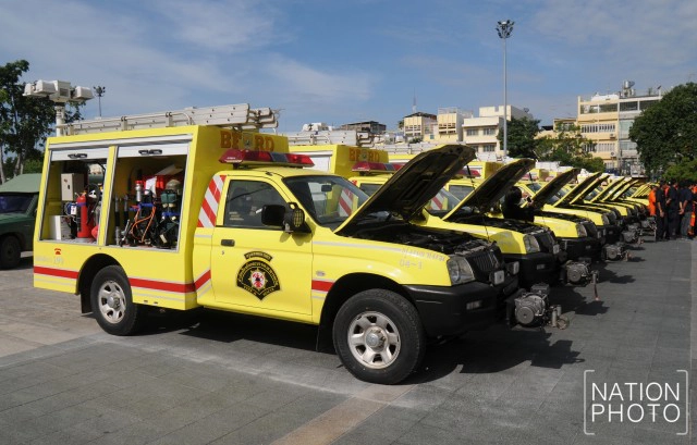 กทม.นำรถดับเพลิง 35 คัน มาใช้งาน หลังซ่อมเสร็จ