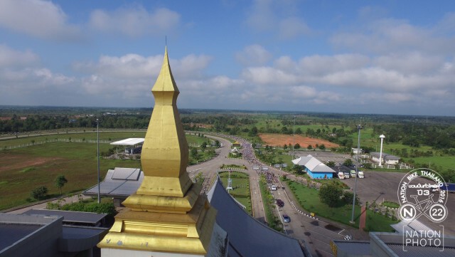 นักปั่นไทย-ลาวกว่าพัน ร่วมงานปั่นอาเซียนสัญจร ไทย ลาว เวียดนาม