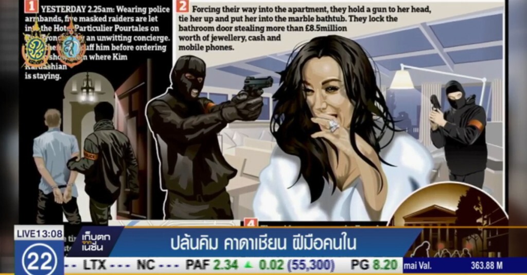 ตร.คาดปล้น "คิม คาร์ดาเชียน" ฝีมือคนใน