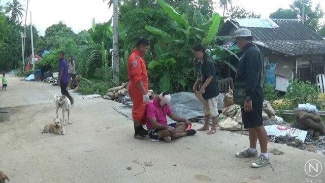 "เงินร้อยเดียว"
ทำหนุ่มถูกรุมฟันหัวแบะเจ็บสาหัส