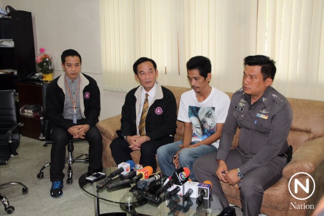 พ่อเด็ก 7 ขวบที่ถูกกระทืบเข้าพบตำรวจ