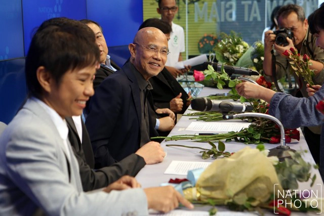 "สุทธิชัย หยุ่น" นำทีมแถลงข่าวทิศทางเนชั่น