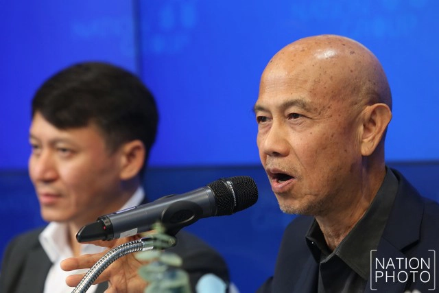 "สุทธิชัย หยุ่น" นำทีมแถลงข่าวทิศทางเนชั่น