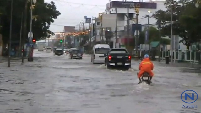 ฝนถล่ม"ชัยภูมิ"ท่วมระลอก3
เทศบาลเร่งระบายน้ำ