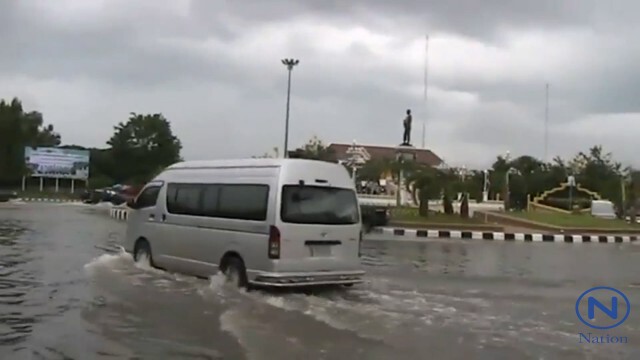 ฝนถล่ม"ชัยภูมิ"ท่วมระลอก3
เทศบาลเร่งระบายน้ำ