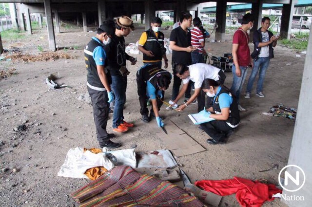 พบหญิงเร่ร่อนมัดมือ ถูกแทง-ทุบหัว ตายมาแล้ว 3-4 วัน ตร.เร่งประสานข้อมูล คาดเกี่ยวคดี "จิมมี่"