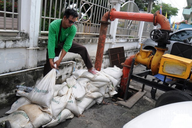 กทม.เตรียมกระสอบทราย 2.35 ล้านใบ รับน้ำทะเลหนุน