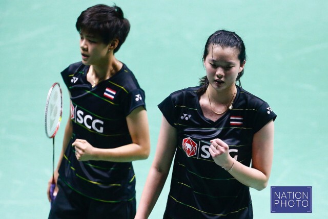 "เอิร์ธ-ปอป้อ" ชนะคู่ญี่ปุ่น คว้าแชมป์หญิงคู่ แบด"เอสซีจี ไทยแลนด์ โอเพ่น 2016"