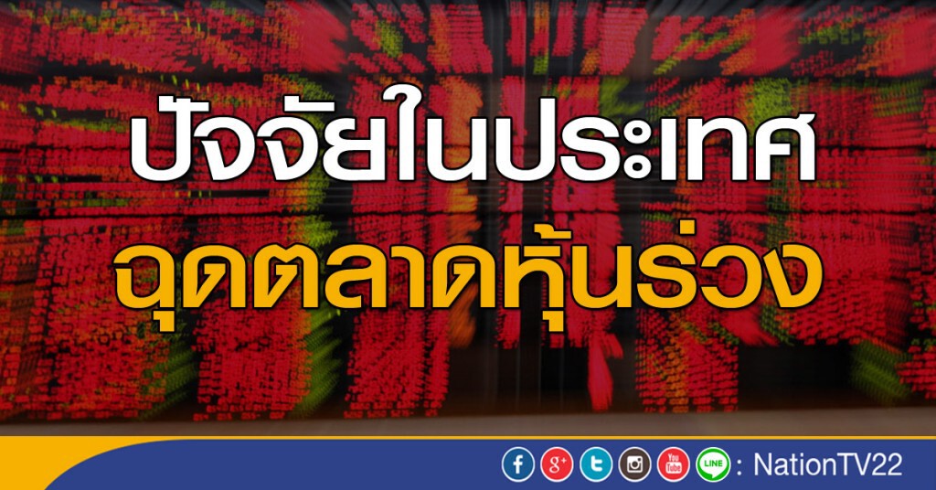ปัจจัยในประเทศ ฉุดตลาดหุ้นร่วง ปัจจัยในประเทศ ฉุดตลาดหุ้นร่วง