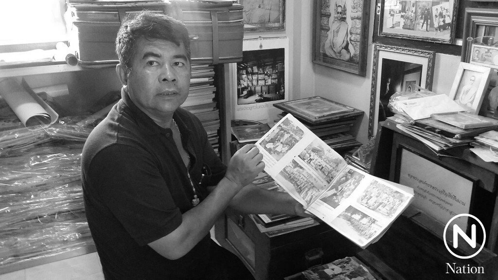 "ห้องพอเพียง" สะสมภาพประทับใจ"ในหลวง"หลายพันชิ้นที่พิพิธภัณฑ์บัญชา