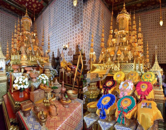 สมเด็จพระบรมฯ เสด็จฯ บำเพ็ญพระราชกุศลสัตตมวารพระบรมศพ