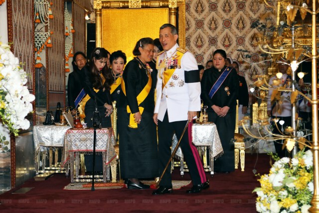 สมเด็จพระบรมฯ เสด็จฯ บำเพ็ญพระราชกุศลสัตตมวารพระบรมศพ