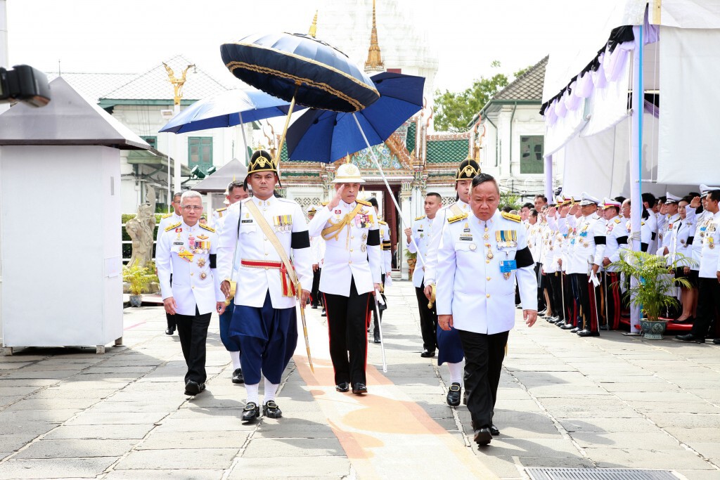 สมเด็จพระบรมโอรสาธิราชเสด็จพระพิธีธรรมสวดพระอภิธรรม สมเด็จพระบรมโอรสาธิราชเสด็จพระพิธีธรรมสวดพระอภิธรรม