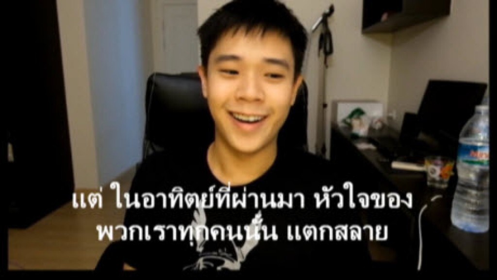 หนุ่มไทยทำคลิปชี้แจงต่างชาติ หนุ่มไทยทำคลิปชี้แจงต่างชาติ