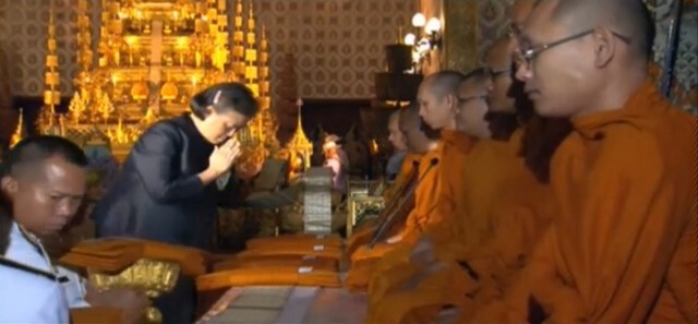 สมเด็จพระเทพฯ-ทูลกระหม่อมหญิงฯ เสด็จพระพิธีธรรมสวดพระอภิธรรมพระบรมศพ