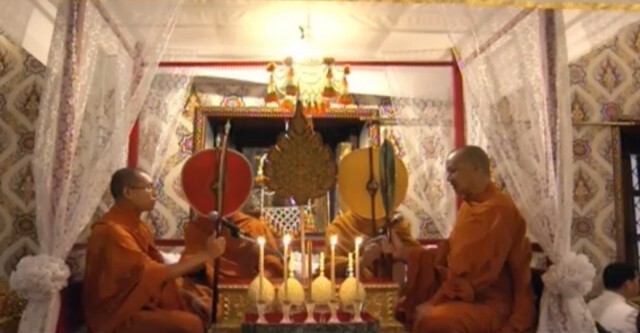 สมเด็จพระเทพฯ-ทูลกระหม่อมหญิงฯ เสด็จพระพิธีธรรมสวดพระอภิธรรมพระบรมศพ