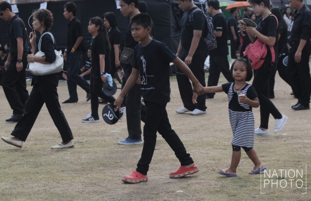ประชาชนร่วมแสดงความอาลัย