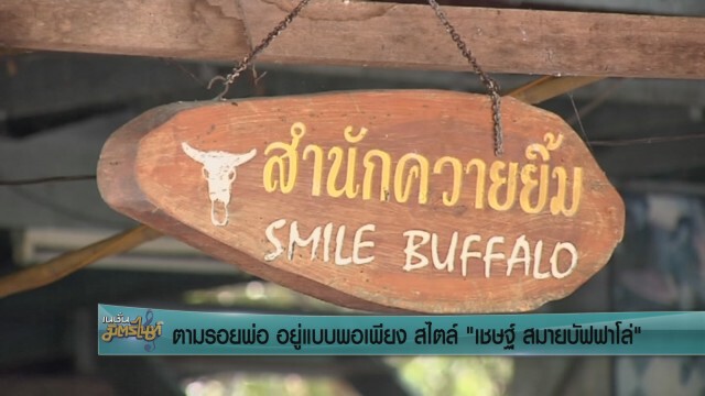 ตามรอยพ่อ อยู่แบบพอเพียง สไตล์ "เชษฐ์  สมายบัฟฟาโล่"