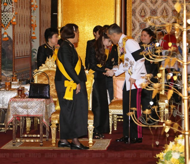 สมเด็จพระบรมโอรสาธิราชฯ สยามมกุฎราชกุมาร เสด็จฯ ทรงบำเพ็ญพระราชกุศลปัณรสมวาร ครบ ๑๕ วัน