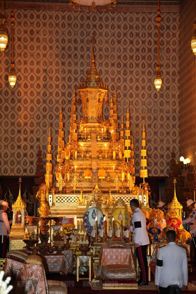 สมเด็จพระบรมฯ เสด็จฯ ทรงบำเพ็ญพระราชกุศลปัณรสมวาร