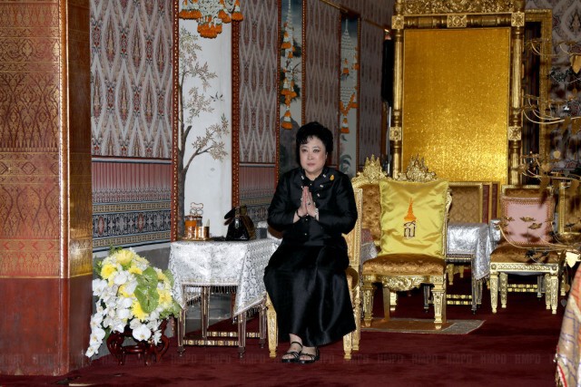พระองค์เจ้าโสมสวลี เสด็จฯพิธีสวดพระอภิธรรม พระบรมศพ