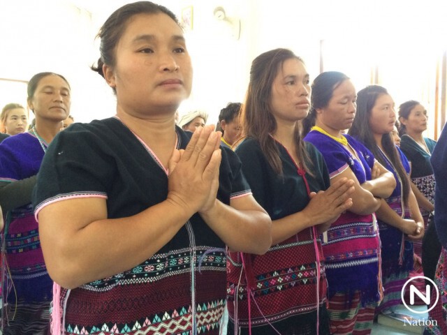 ชาวคริสต์ในปายบำเพ็ญกุศล ให้ในหลวง ร.๙