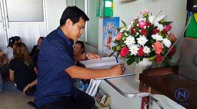 ผู้ว่าฯเยี่ยม "สันติ ดวงสว่าง"
ญาติเผยเตรียมย้ายไปรักษา รพ.ศิริราช